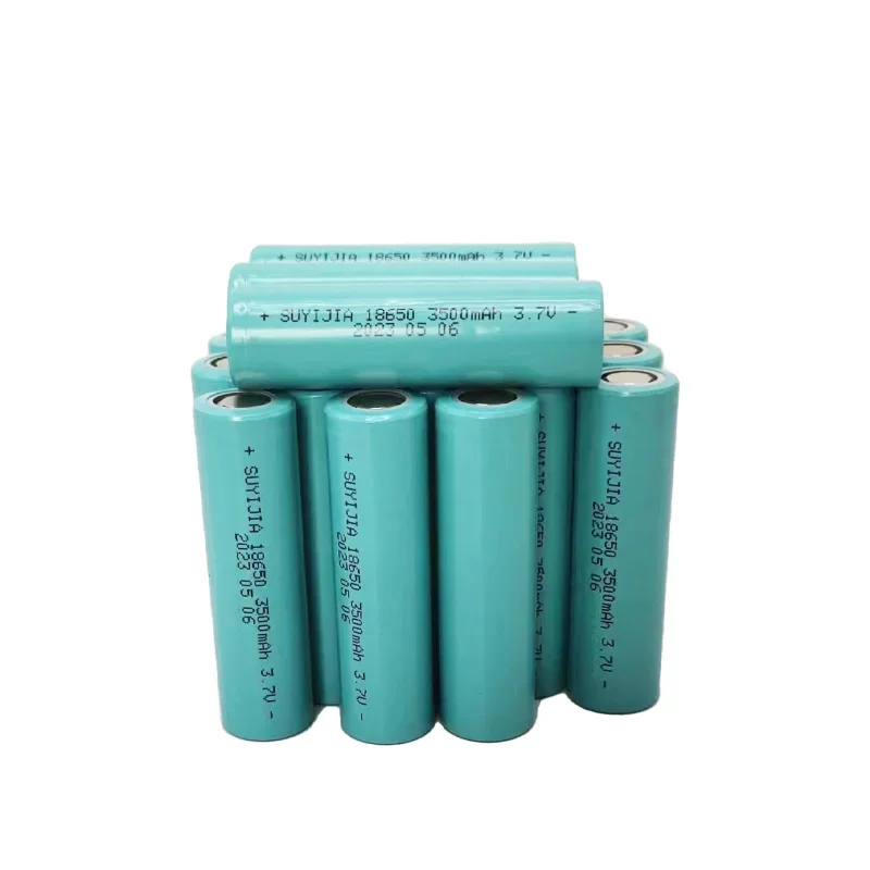 18650 3.7V 3500mah Power Lithium Battery Rechargeable Lithium-ion Battery Suitable for Bright Flashlight Camera Backup Battery