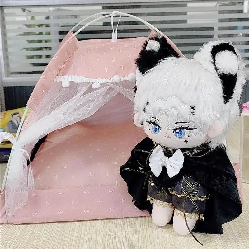 New Hot Cotton Doll Accessories Bed Furniture Tent House Playhouse Toys Bjd Small Nest Doll Cute Scene Arrangement And Storage