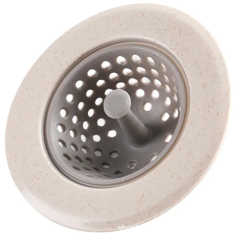 Sink Filter Tank Floor Drain Cover Hair Prevent Clogging Kitchen Sink Drain Plug Filter