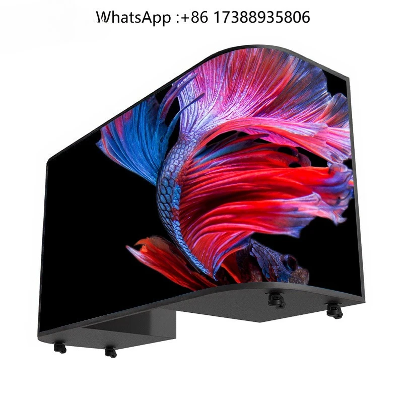 The Exhibition Company's Reception and Cashier Counter Has a Custom-made Indoor LED Digital Display with Animation Functions