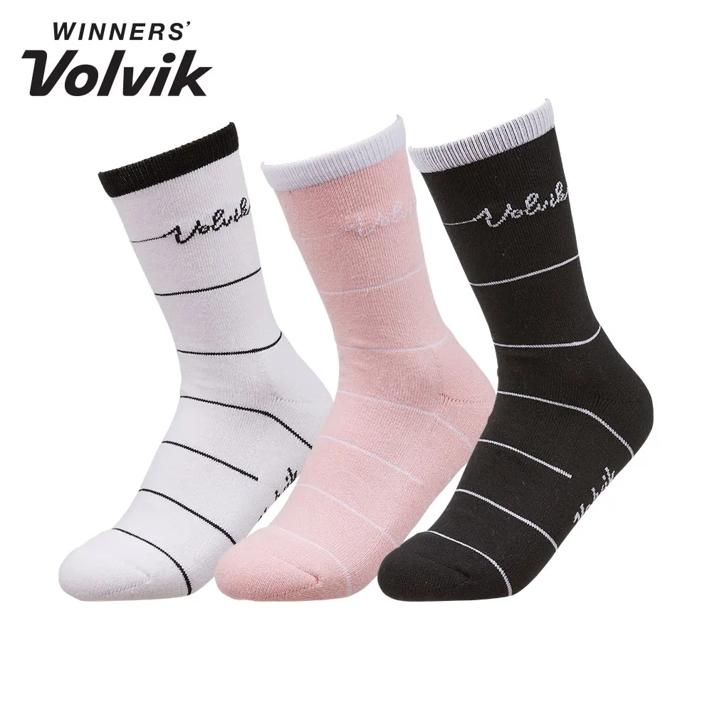 Volvik golf socks with high-profile Middle-neck women