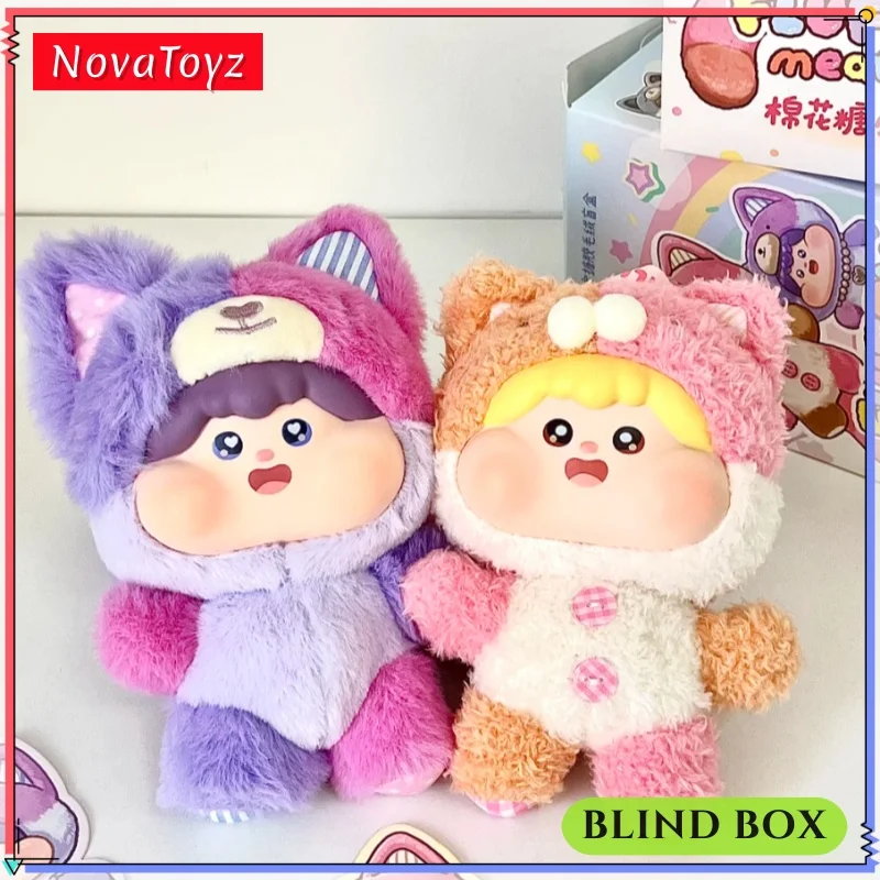 

Натуральная пушистая фрикаделька V2, слепая коробка, виниловая кукла для лица, Caja Ciega, модная игрушка, милый кулон, декор для рабочего стола, подарок на день рождения для девочек