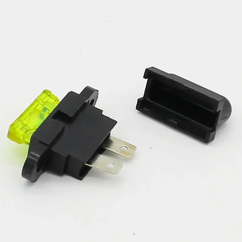 5pcs plug-in auto Fuse Holder + 5pcs auto fuse