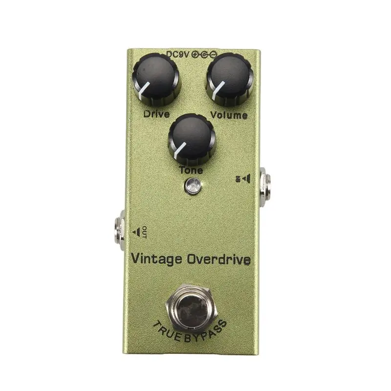 NALFI-Electric Guitar Effects Pedal Vintage Overdrive Fuzz Distortion Analog Delay Ultimate Drive Bass Guitar Pedals Vintage Ove
