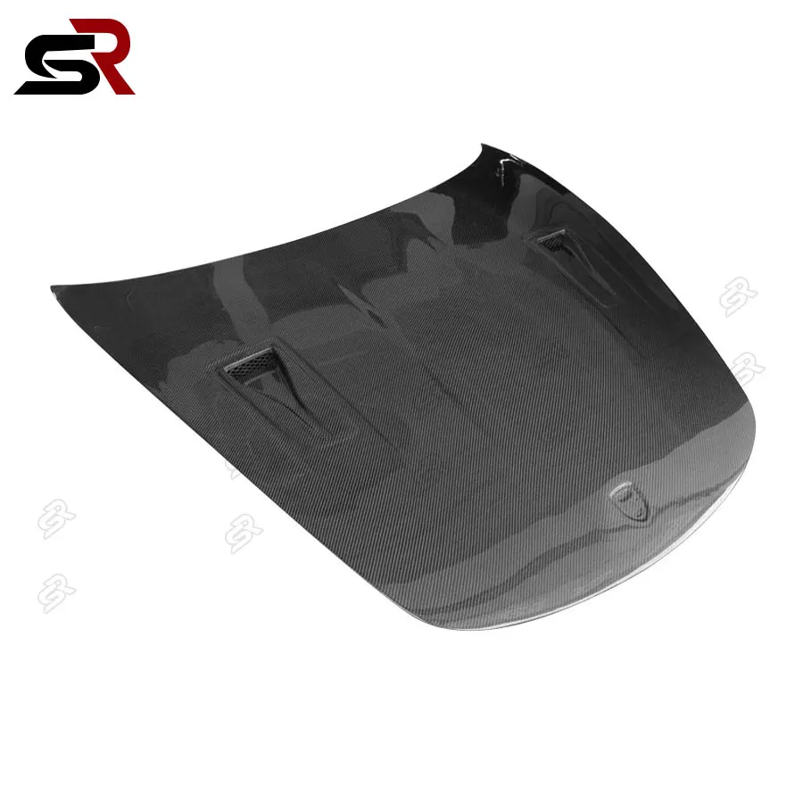 For Porsche 718 981 Carbon Fiber Front Bumper Hood Engine Cover Hood Cover Tuning Accessories Body Kits