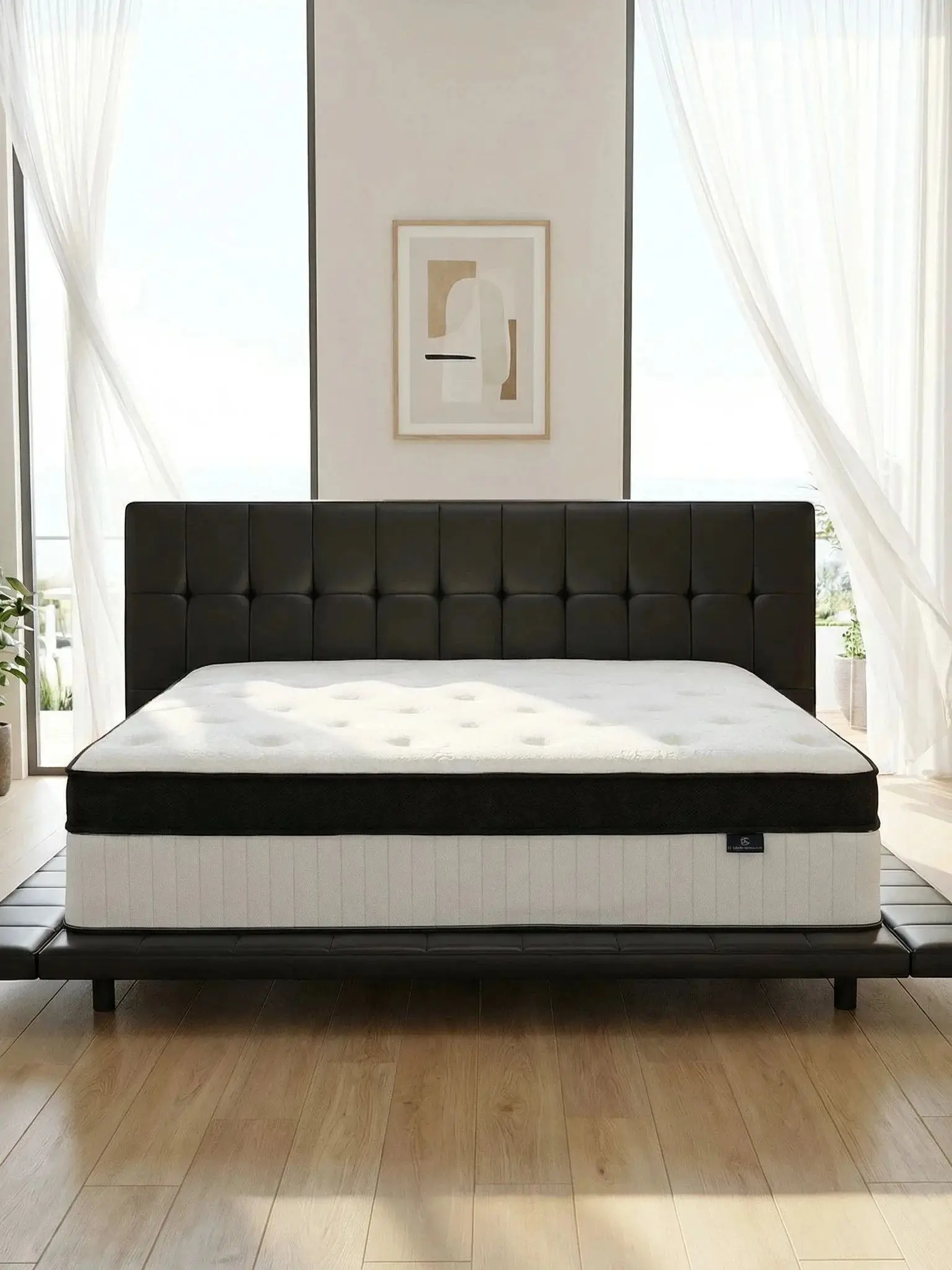 10 & 12 Inch Full Twin Size Hybrid Mattresses | Medium Firm and Individual Pocket Springs Motion Isolation
