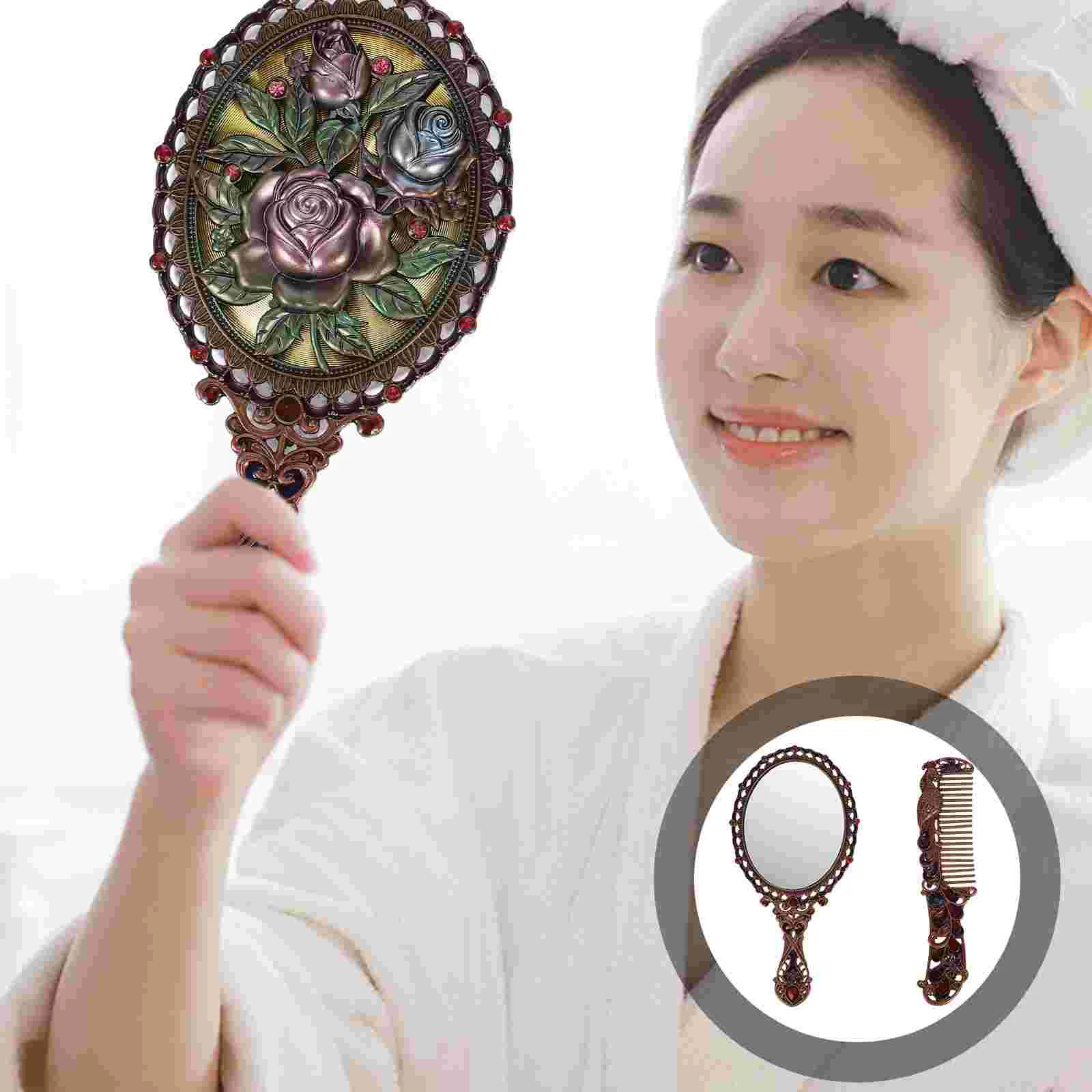 

Women with Handle Miss Held Pocket Razor Holder for Shower Zinc Alloy Mini Hair Brush Girl Metal