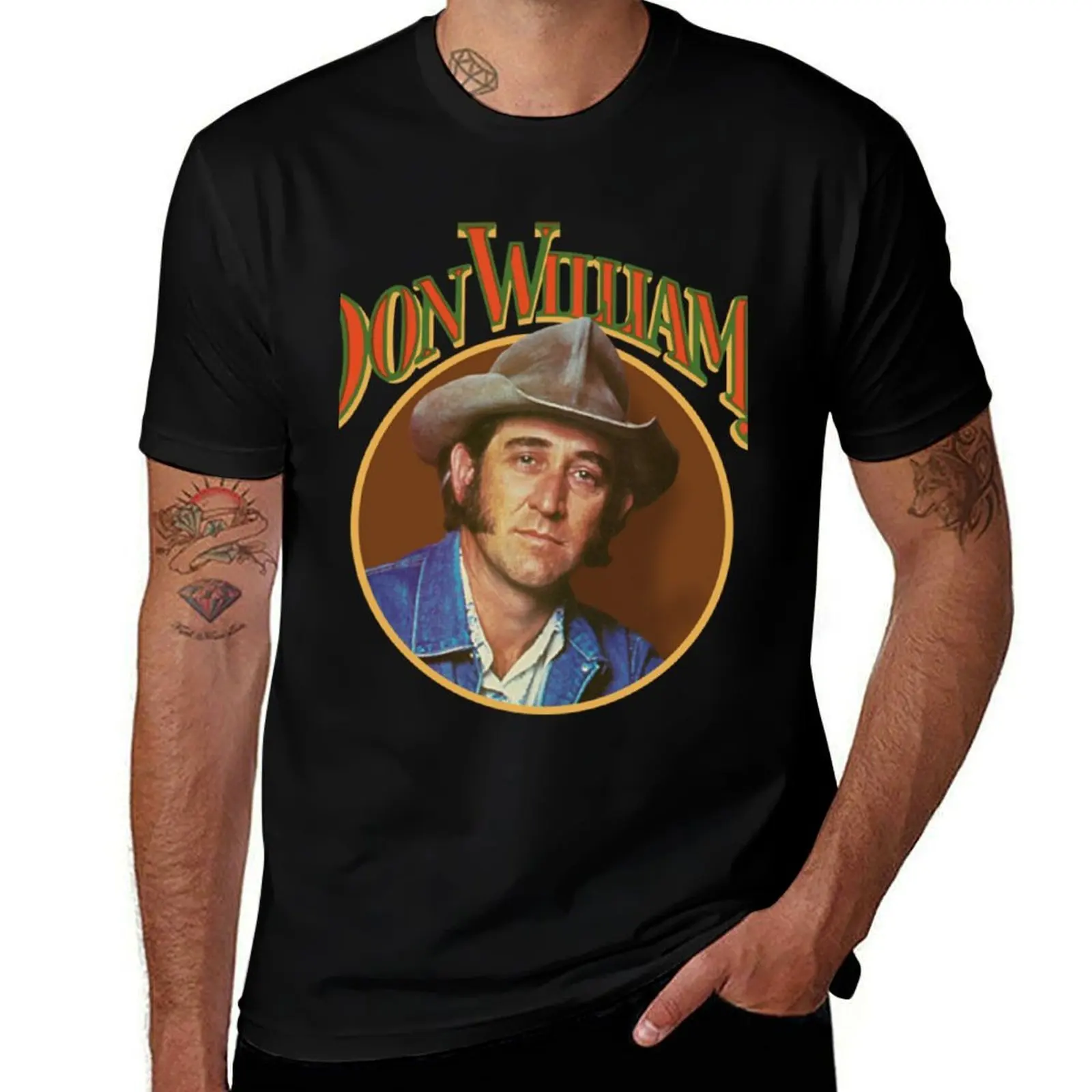 

Don Williams ))(( Classic Country Icon Tribute T-Shirt man t shirts high quality luxury brand t shirt man designer T-Shirt