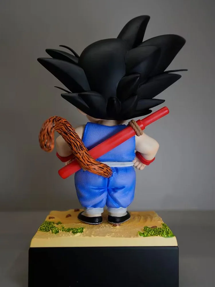 애니메이션 드래곤볼 Jt 무제한 어린 시절 손오공 귀여운 피규어 크릴린 모델 장난감 컬렉션 방 자동차 장식 소년 선물