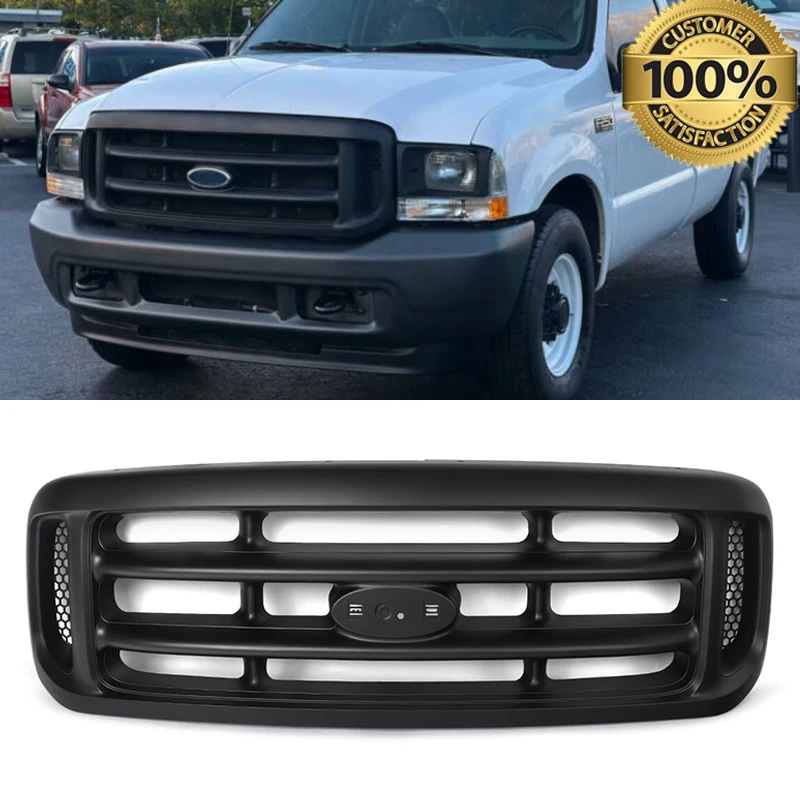 

Matte Black Front Bumper Racing Grille for Ford F250 F350 F450 Super Duty 2009-2014 Modified Grille for Ford Front Upper Griils