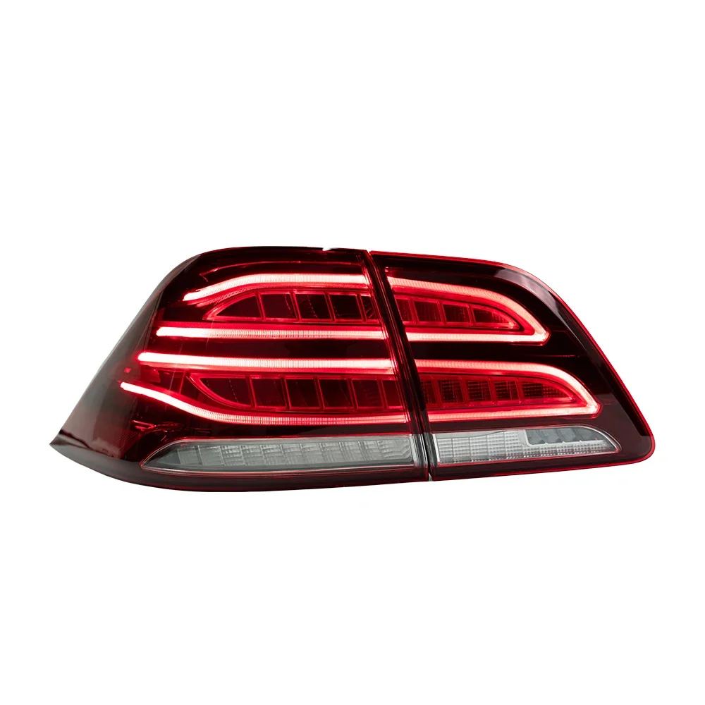 For Benz ML W164 300 320 350 400  2012-2015 Auto Rear Back Lamps Upgrade New Style GLE Car Taillights Assembly Accessories