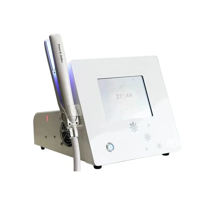 المهنية آلة معالجة تجميد الشعر آيس كيوب شقة الفرقة الباردة صالون العناية المجمدة مشبك شعر الحديد تصفيف أداة التهيأ #1