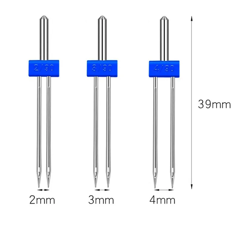 Sewing Machine Accessories Feet For Household Presser Foot Knitting Needles Tucker Pintuck Twin Double Pins 5/7/9 Grooves Singer