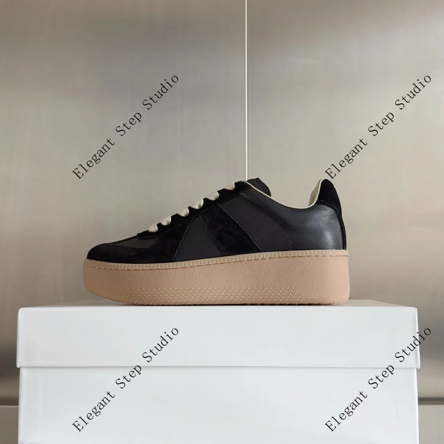

Women's Shoes Classic Court Trainer Leather Suede Technical Runner Sneakers