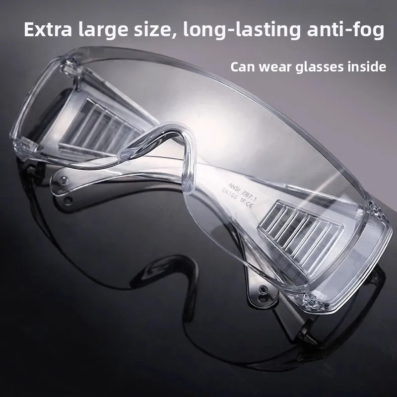 Защитные очки для защиты от брызг, химической опоры, лабораторного использования, езды на велосипеде, защиты от запотевания, ударов и защиты от песка.