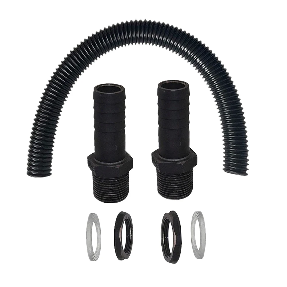 Bucket Connection Hose Rain Barrels  In Series Hose Connector Pipe Link Rain Diverter Pipe Extension Kit Rain Collector Fitting