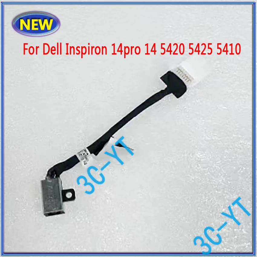 1-10Pcs New DC Power Cable Jack Charging Port Socket For Dell Inspiron 14Pro 14 5410 5420 5425 0gjnh4