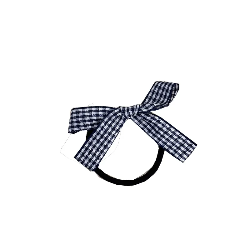 Hair elastic accessories ties bands for girls women scrunchie kawaii korean rubber small leading fashion bow sweets kpop Ribbon