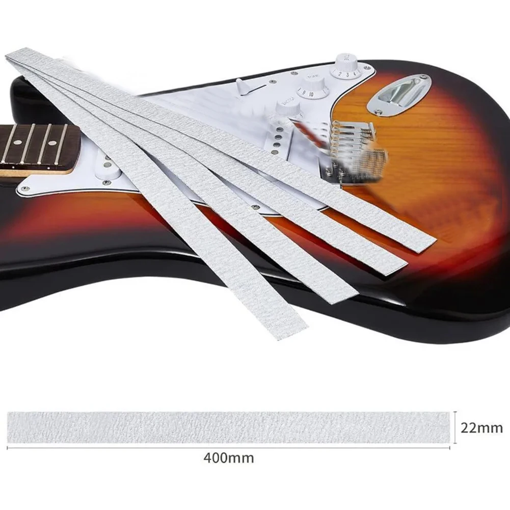 Guitar Maintenance Tools Fret Beam Leveling Bar Multiple Sandpaper Options Professional Finish Rust-proof Material