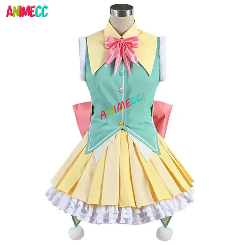 ANIMECC in Stock Project Sekai Colorful Stage Kusanagi Nene Cosplay Costume Wig Carnival Halloween Christma Party for Women XXXL image 3