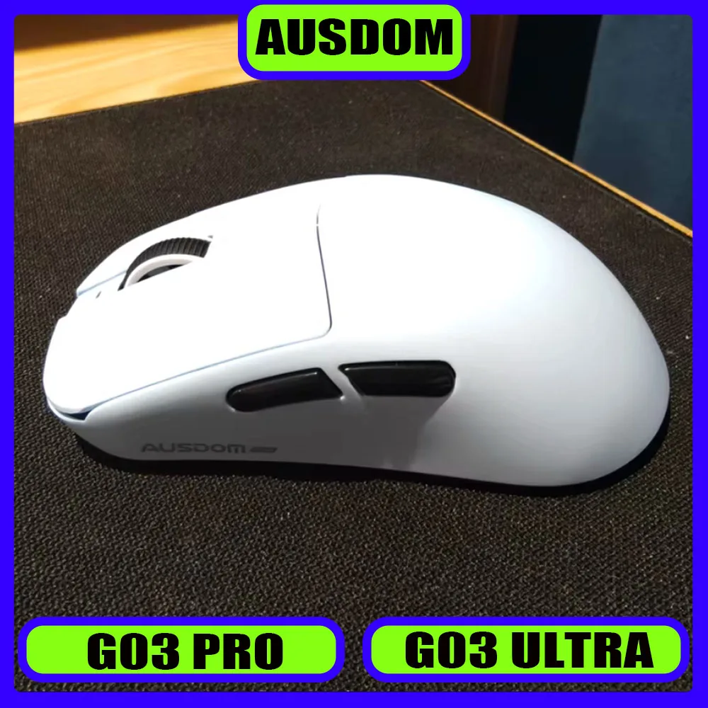 AUSDOM G03 Pro Wireless Mouse G03 Ultra Tri Mode 8K PAW3395 PAW3950 8000Hz Lightweight Gaming Mouse E-sports PC Accessory