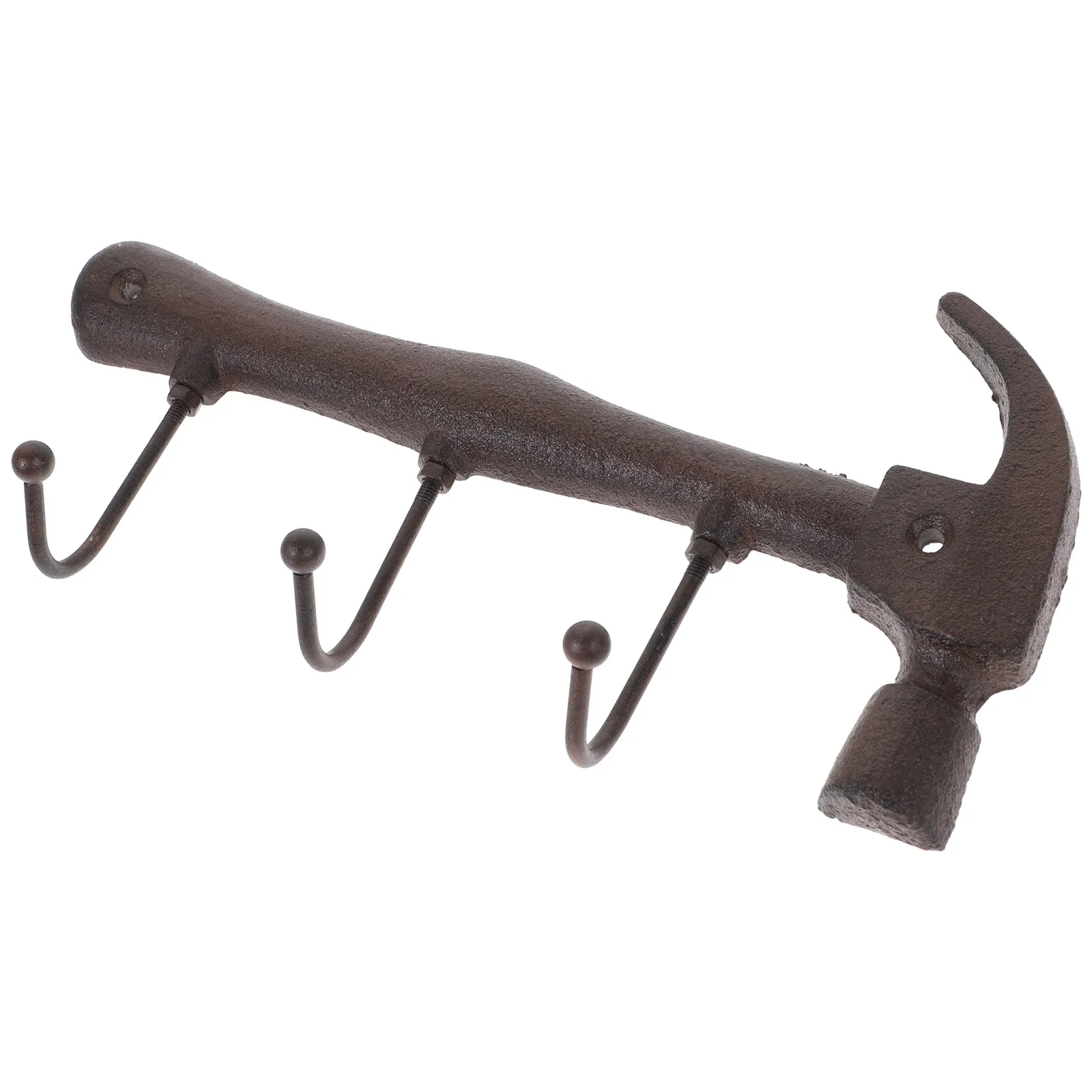 Wall Mounted Coat Rack 3 Hooks Heavy Duty Hanger for Clothes Hats Jackets Entryway Home Storage