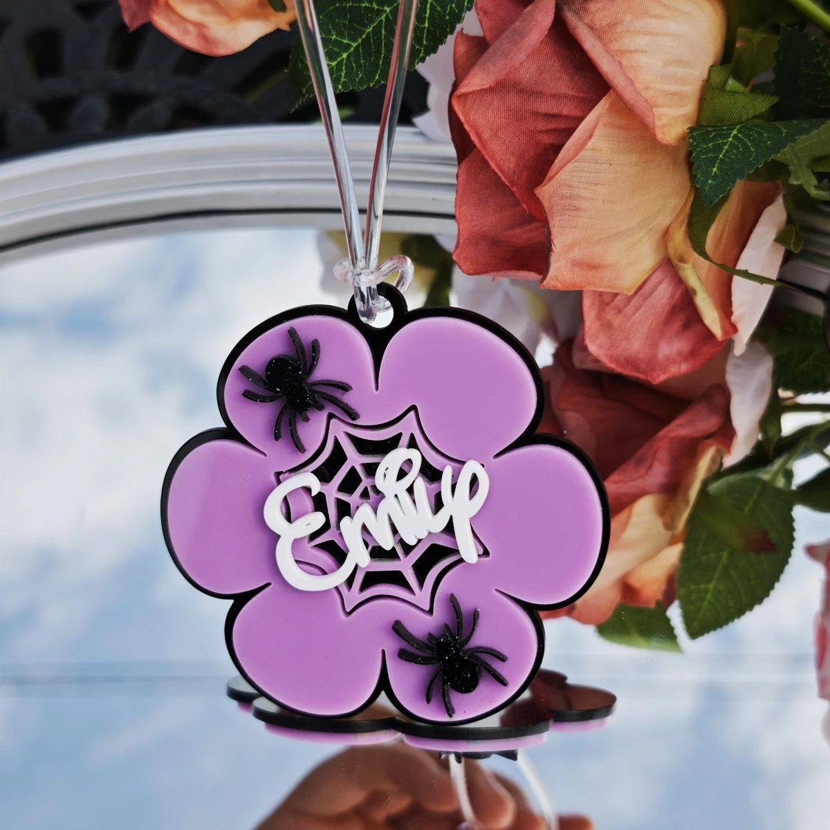 

Customized Acrylic Hanging Decorations Custom Text Acrylic Accessories Halloween Gifts Horror Gifts Commemorative Gifts