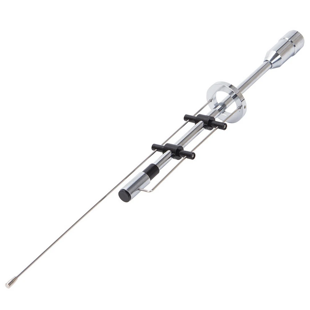 QM82 Mobile Radio Antenna Dual Band VHF 145MHz UHF 435MHz with Stainless Steel Construction and PL-259 Connector