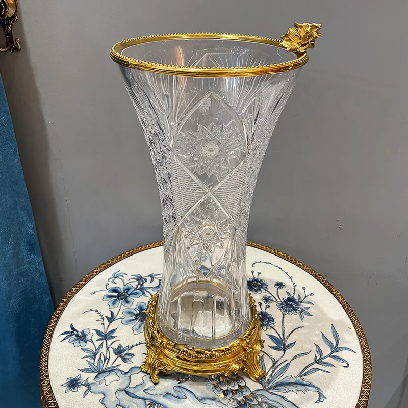 Brass Crystal Accessories Home Decoration Jewelry Crystal Crafts Hot Sale
