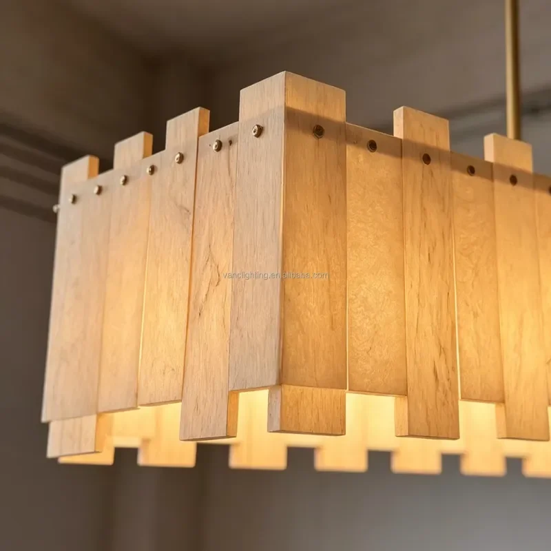 Pendant Light Modern Linear Rectangle Alabaster Brass with Steel for Kitchen Island Dining Home Indoor Room Chandelier Lamp