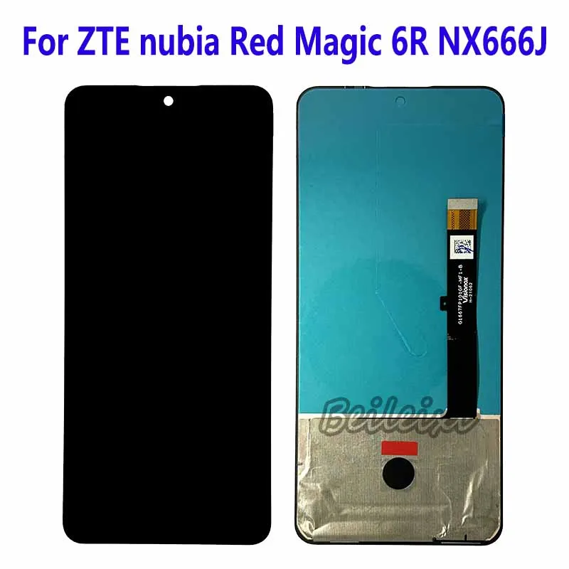 For ZTE nubia Red Magic 6R LCD Display Touch Screen Digitizer Assembly For ZTE nubia Red Magic 6R NX666J