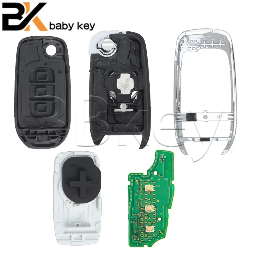 BB Key For Renault Original CWTWB1G767 Remote Key Duster Dacia Megane 3 Symbol Logan 2 Sandero 2 Kadjar Captur 4A Chip 433MHz