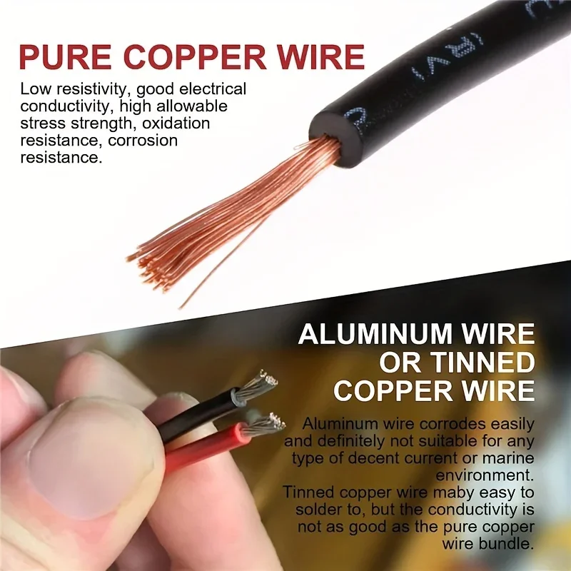 10PCS 2 Pin Way Electrical Wire Connector, 18AWG Male Female Plug Socket, Quick Disconnect Wire Connectors for Car, Truck view 4