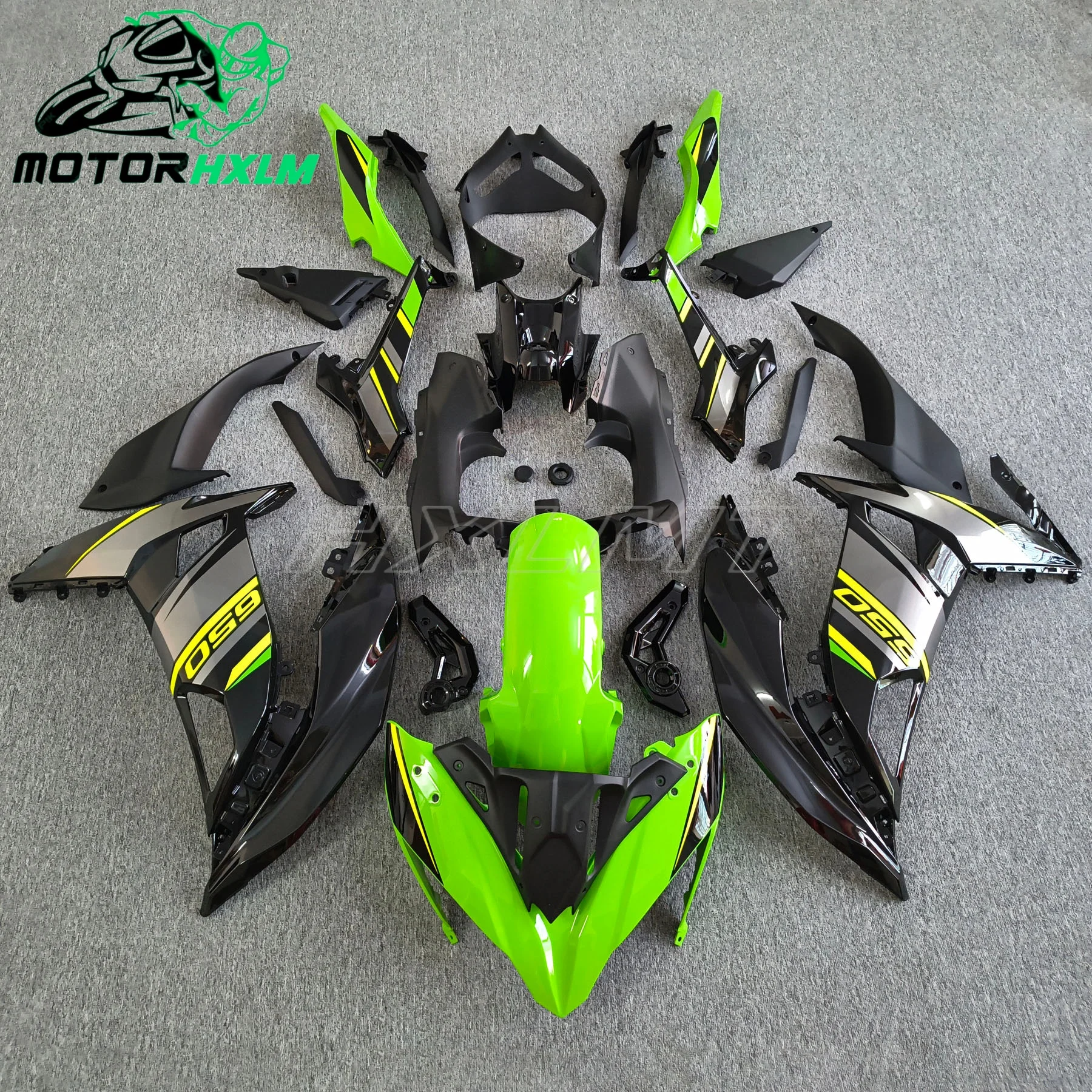 ABS Injection Motorcycle Full Fairing Kit Fit For Kawasaki NINJA 650 ER-6F 2017 2018 2019 Body Decoration For Ninja650 17-19 5