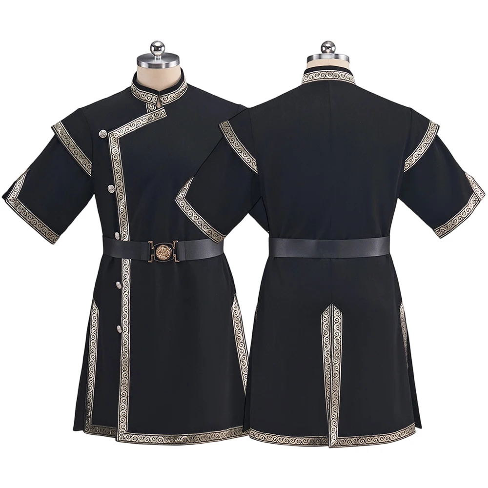 

Костюм Нормана Шевальера 17-го века, средневековый Ренессанс, викинг, пиратский рыцарь, туника с короткими рукавами, пальто, карнавальный топ на Хэллоуин