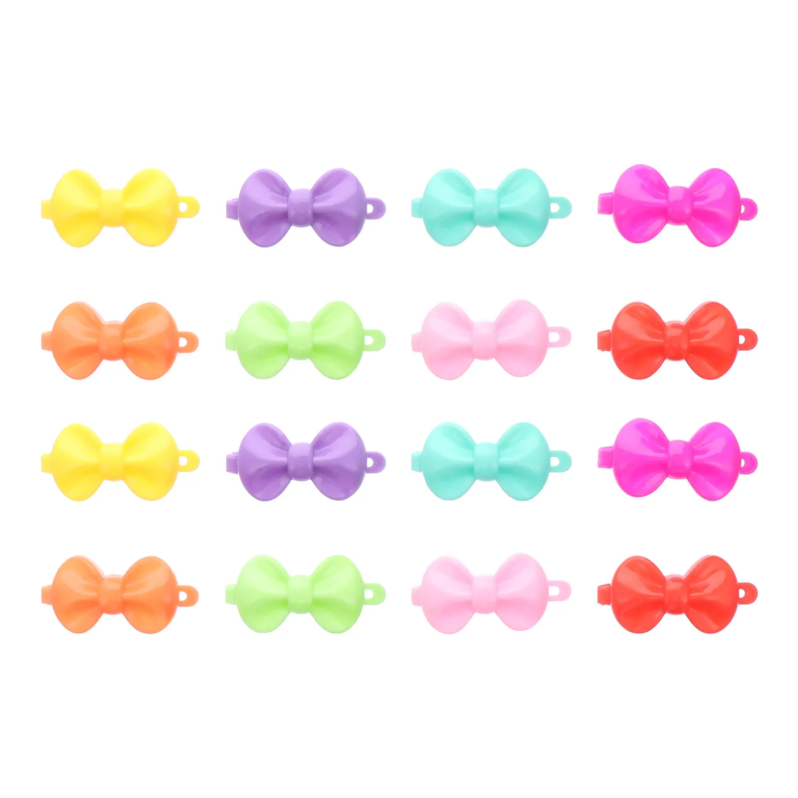 

100Pcs Butterfly Knot Hairpins Exquisite Hair Clips Delicate Stylish Gift for Daughter Niece Cute Hair Pin Accessories