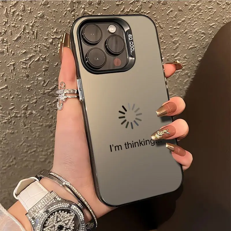 

Loading pattern phone case for iPhone 16 15 14 13 12 11 Pro/ Max/Plus shock-proof rear cover anti-fingerprint