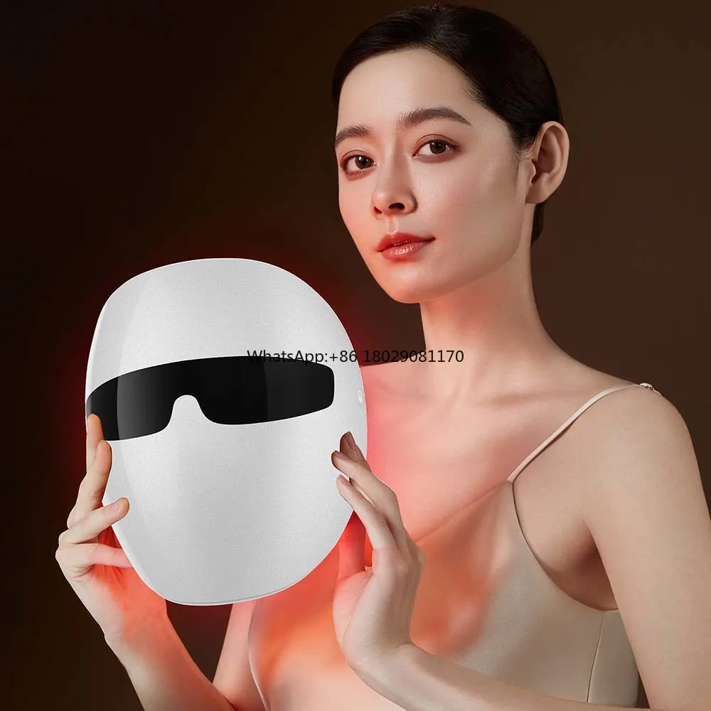 

OEM Home Spa Use Skin Care Acne Treatment 7 Colors Photon LED Light Therapy Face Facial Beauty Mask