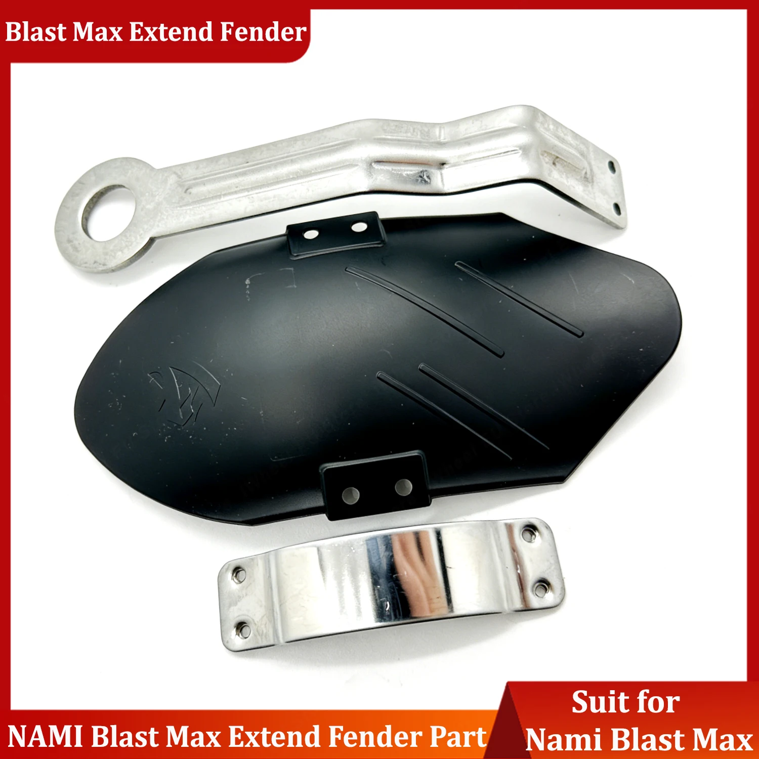 

Original Nami Blast Max Extend Fender for Nami Blast Electric Scooter Extend Fender Resists Splashing Mud Extend Mudguard Part