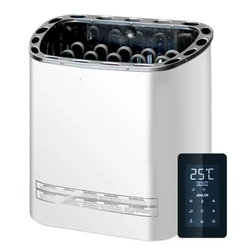 Commercial sauna furnace bath internal and external control dry steam furnace 304 stainless steel sweat steam heating
