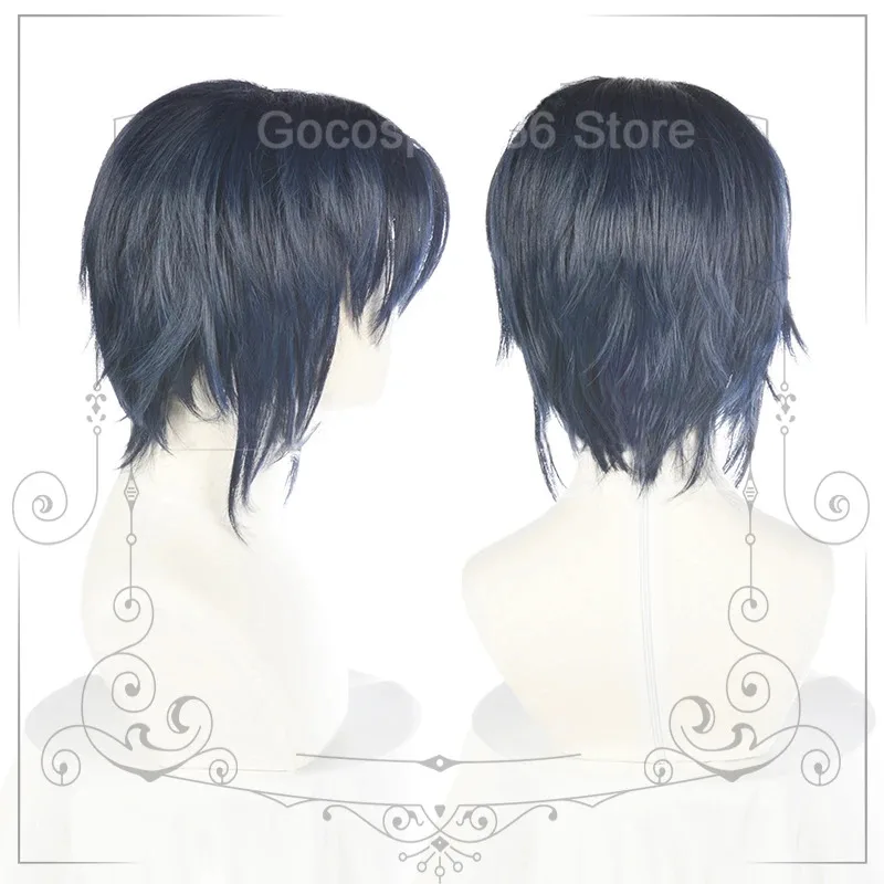 2025 IZUMI IORI تأثيري الشعر IZUMIIORI الأزرق قصير الاصطناعية مقاومة للحرارة شعر مستعار Comiket أنيمي لعبة لعب الأدوار الكبار
