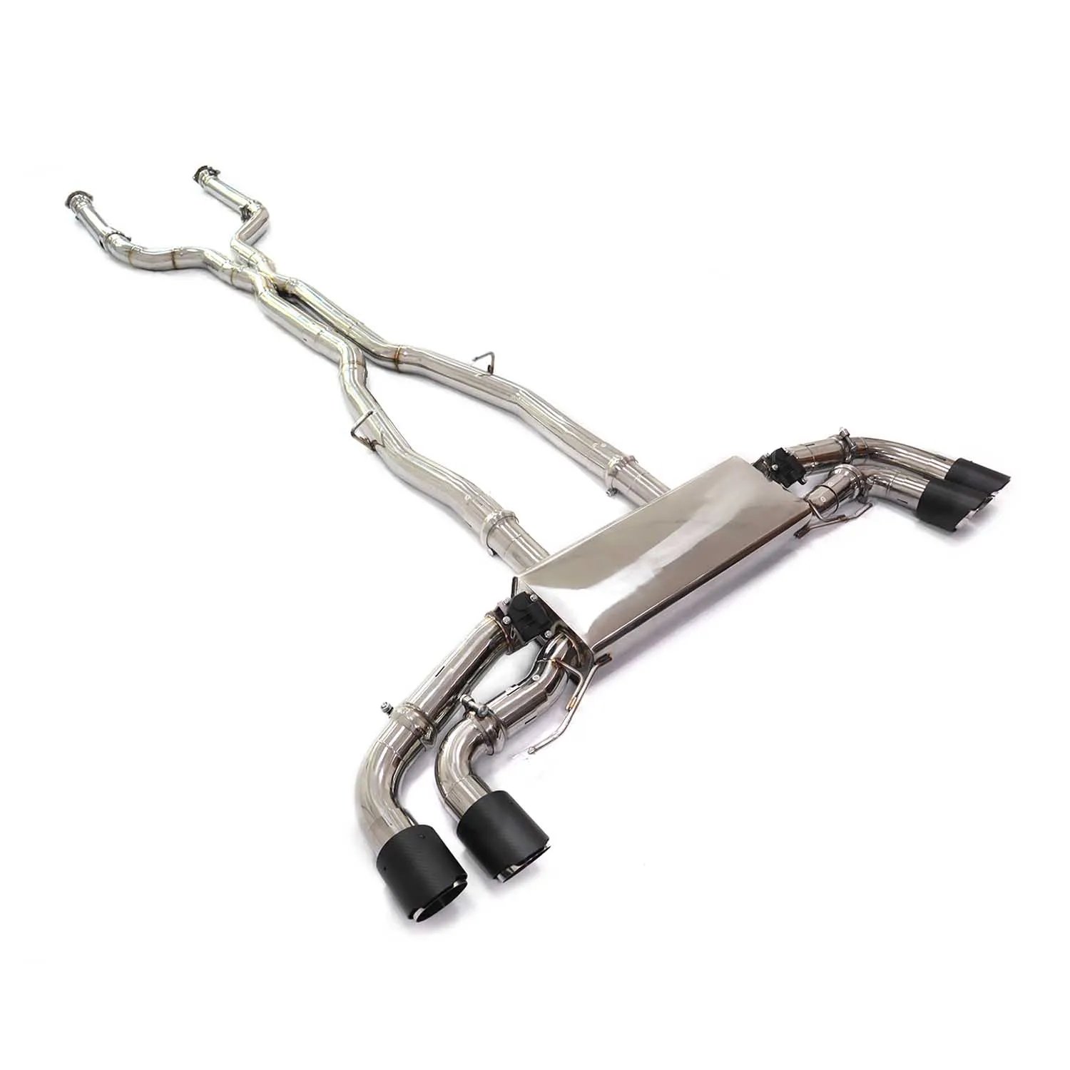 ING for BMW X5 M60I Catback Exhaust Stainless Steel Pipe Muffler With Valve Hot Sell Auto Performance Tuning Parts