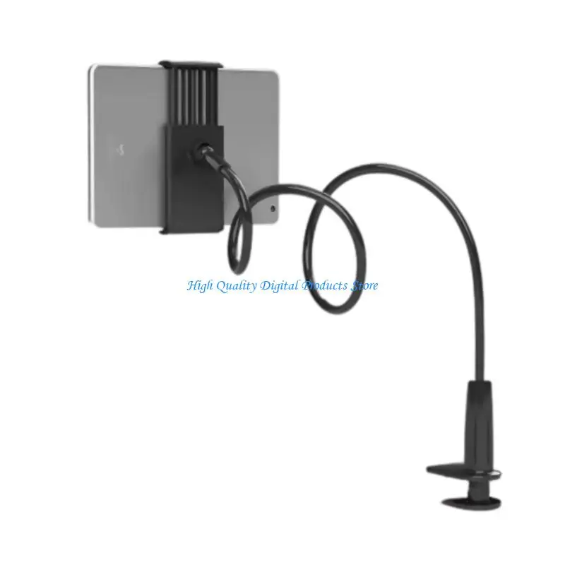 U2JE Gooseneck Plablet Holder для кровать с регулируемой рукой длиной 70 см и стабильной проектированием двойного зажима