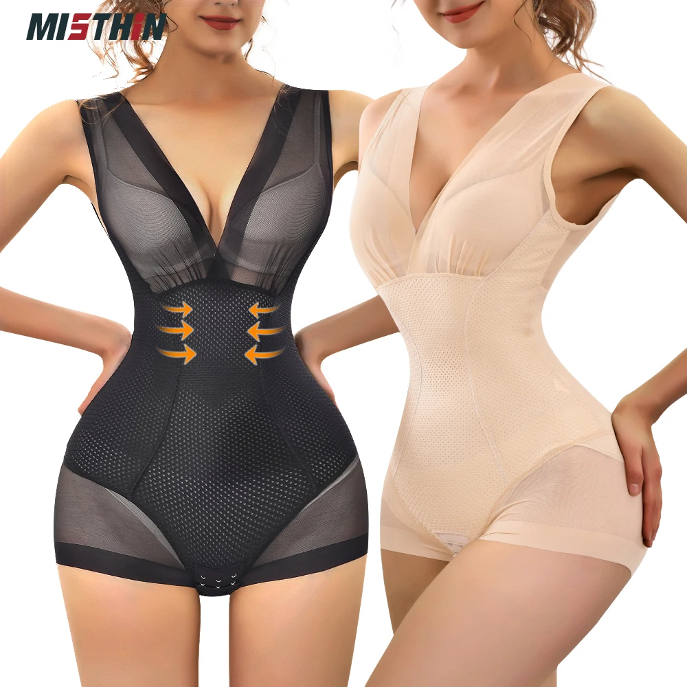 

MISTHIN Bodysuit Full Body Shaper Colombian Salome Girdle Women Lose Weight Slim Down Tummy Control Underwear