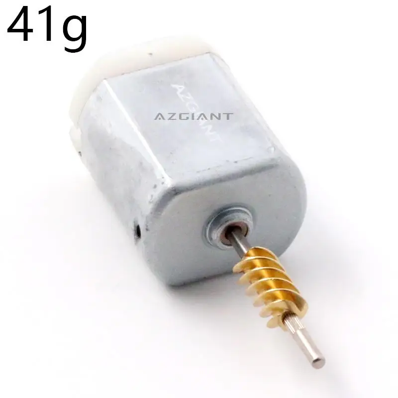 DC 12V Mini Micro Copper Gear Motor 12000RPM Vibration Carbon Brush Motors 62mm Shaft For Hyundai Ioniq Rear Trunk Lock Block