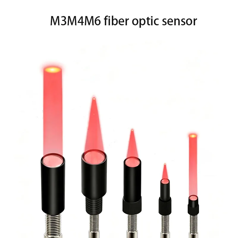 Industrial precision fiber optic lens sensor focusing lens 317 F-2HA 517 417 FL-M04 617 F-4 618 sensor focal length 7mm~70mm