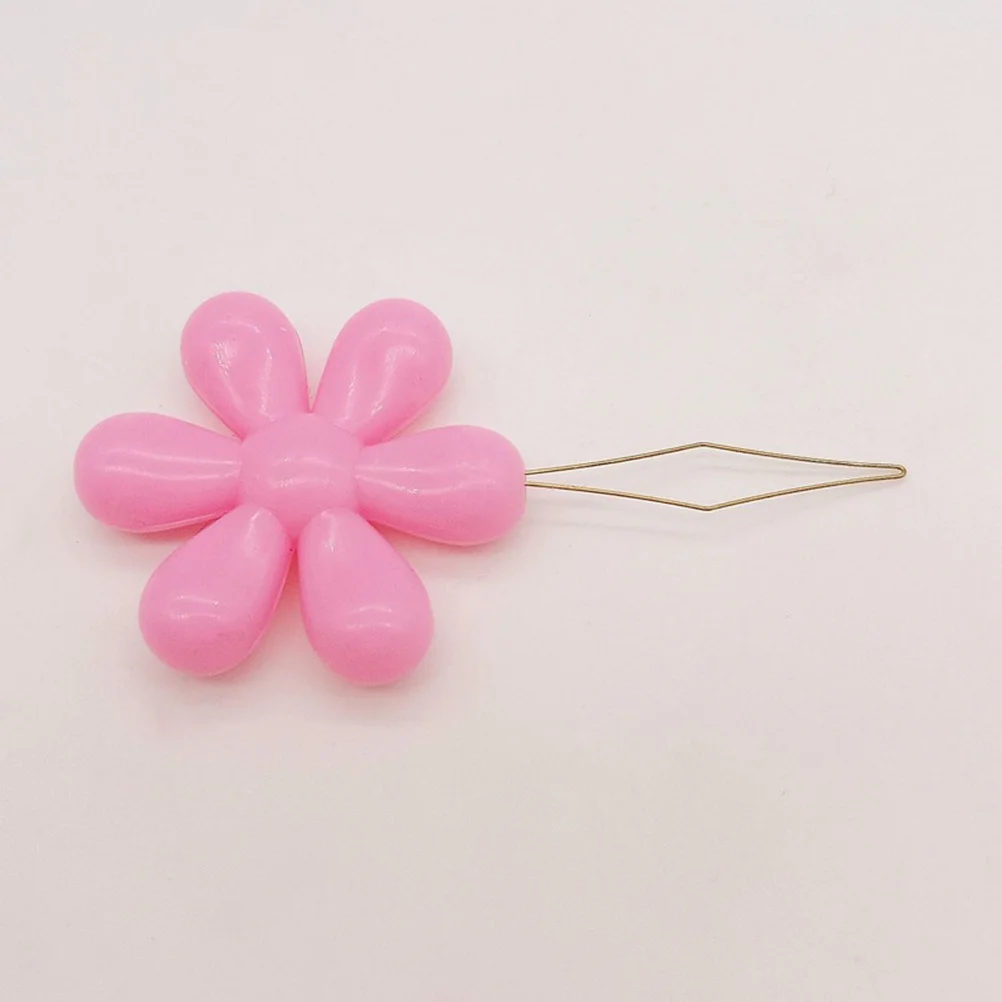 20 шт., игольчатые нитевдеватели, цветочный дизайн, легкий инструмент для нарезания резьбы для ручной машины, иглы, сделай сам, швейные ремесла, нитевдеватель, проволочная петля