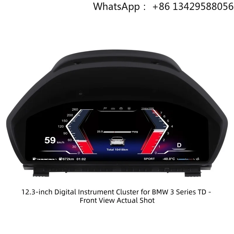 For BMW 3 Series F30 F31 F34 F32 F33 F36 Real Time Vehicle Info Unit Conversion Multi Language Driving Mode Selection CarPlay
