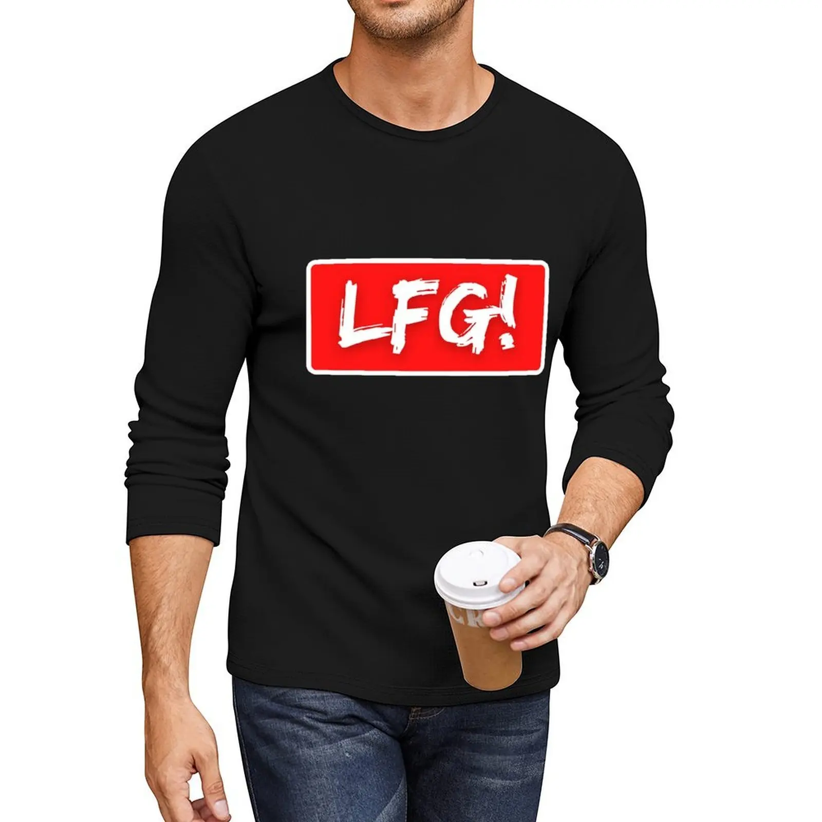 

LFG! - NFT Quote, NFT Humor, NFT Lovers Long T-Shirt funny t shirt Oversized t-shirt custom t shirts mens cotton t shirts