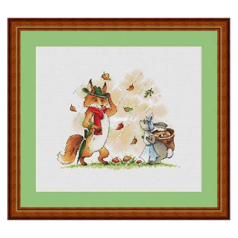 13133 Ross Stitch Kits Sets For Embroidery Cross-stitch Cross Stitch Complete Kit Stich Cross Stitch Set Needle Arts & Craft